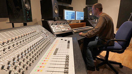 Metech Recording Studio Control Room