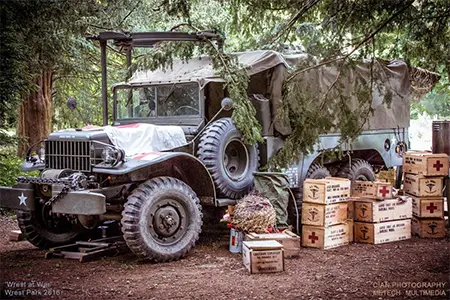 Wrest at War - Wrest Park 2016